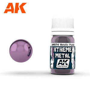 Ak674 Xtreme Metal Metallic Purple Xtreme Metal AK Interactive