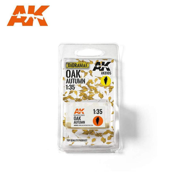 AK8105 Oak Autumn 1:35 Tufts & Flocks AK Interactive 