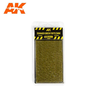 AK8124 Summer Green Tufts 2Mm Tufts & Flocks AK Interactive 