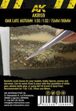Ak8159 Oak Late Autumn Leaves 1/35 (Bag 7 Gr.) Leaves AK Interactive 
