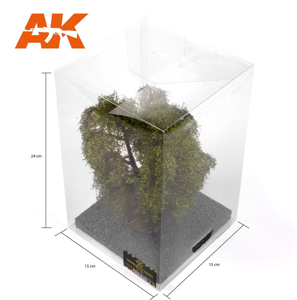 AK8185 Weeping Willow Summer Tree 1/72 (H0 / 1:72 /1:48) Trees AK Interactive 