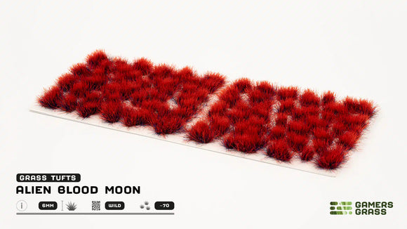 Alien Blood Moon (6mm) ALIEN Tufts Gamers Grass 