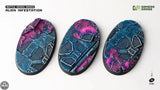 Alien Infestation Bases Oval 75mm (x3) Alien Infestation Bases Oval Gamers Grass 
