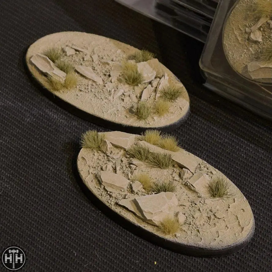 HammerHouse | GamersGrass Arid Steppe Bases Oval 90mm (Set of 2) by ...