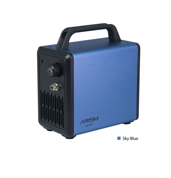ARISM Mini Compressor - Sky Blue Airbrush - Compressor Sparmax 