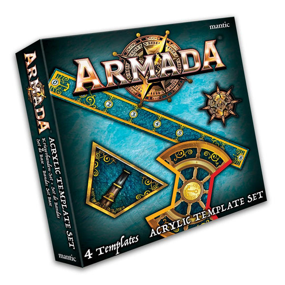Armada Acrylic Template set Armada Mantic Games 
