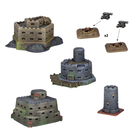 Armada: Scenery Pack - Fortifications Armada Mantic Games 