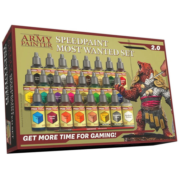 Army Painter Speedpaint Most Wanted Set 2.0 (New) Speedpaint Set Army Painter 