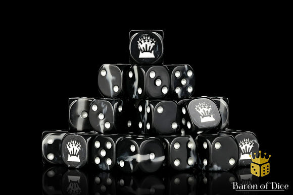 Baron Of Dice: A Ballad Of Fire And Ice Collection, The Throne 16mm Dice 25pcs A Ballad Of Fire And Ice Collection Baron of Dice