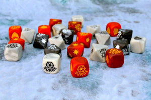 Baron Of Dice: Far Out Galaxy Collection, Matte Finish Confederacy Dice Set 25pcs Far Out Galaxy Collection Baron of Dice