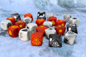 Baron Of Dice: Far Out Galaxy Collection, Matte Finish Republic Military Dice Set 25pcs Far Out Galaxy Collection Baron of Dice