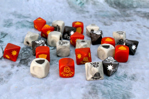 Baron Of Dice: Far Out Galaxy Collection, Matte Finish Trooper Dice Set 25pcs Far Out Galaxy Collection Baron of Dice