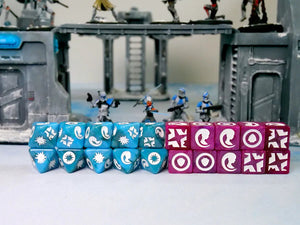 Baron Of Dice: Far Out Galaxy Collection, Skirmish Alien Head Dice Set 20pcs Far Out Galaxy Collection Baron of Dice