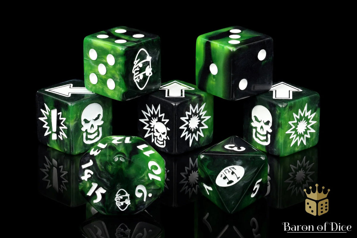 HammerHouse | Baron Of Dice: Football Collection, Warp Green Wood Elves ...