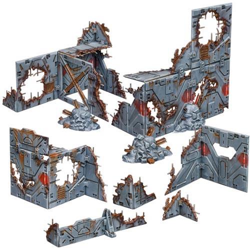 Battlefield Ruins (Sci-Fi) Terrain Crate Mantic Games 