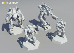 BATTLETECH: Inner Sphere Command Lance BATTLETECH Catalyst Game Labs 