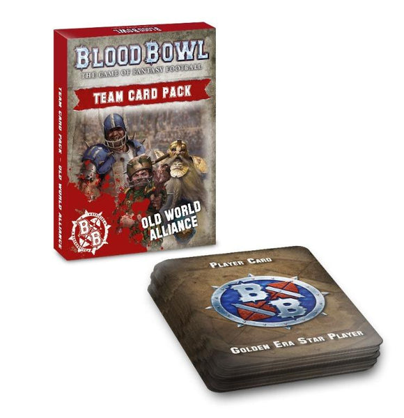 Bb: Old World Alliance Team Card Pack Bloodbowl Games Workshop 