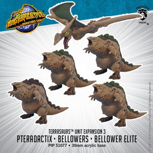 Bellowers & Pteradactix – Terrasaurs Units Protectors Privateer Press 