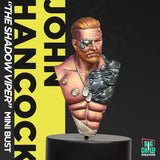 Big Child Creatives: John Hancock “The Shadow Viper" Mini Bust SCFI Big Child Creatives 