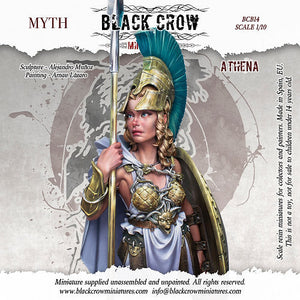 Black Crow Miniatures - Athena Bust Black Crow Miniatures 