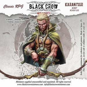 Black Crow Miniatures - Karanthir Bust Black Crow Miniatures 