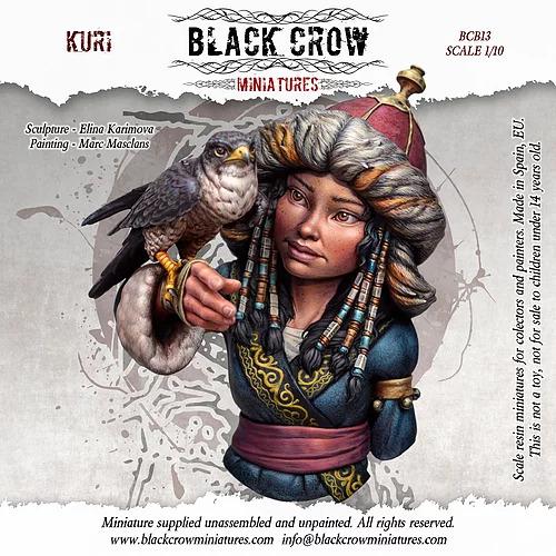 Black Crow Miniatures - Kuri Bust BlackCrowMinis 