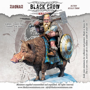 Black Crow Miniatures: Ragnar Figure Black Crow Miniatures 