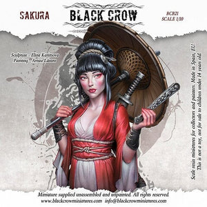 Black Crow Miniatures: Sakura Bust Black Crow Miniatures 