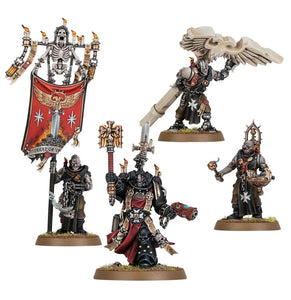 Black Templars: Grimaldus & Retinue Space Marines - Black Templars Games Workshop 