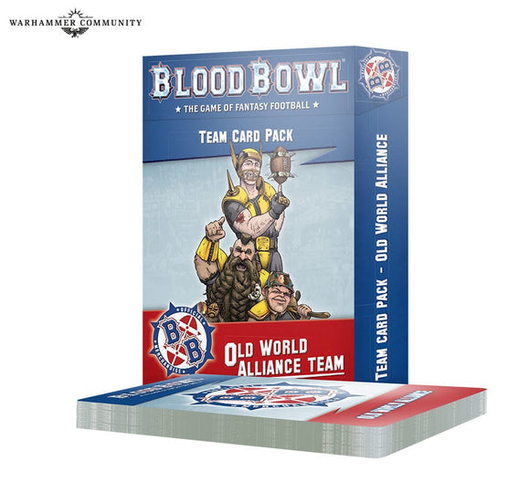 Blood Bowl: Old World Alliance Team Card Pack Blood Bowl Games Workshop 