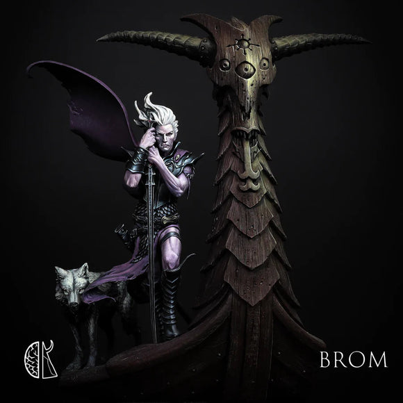Brom: Black Sword Display Edition 75mm Signature Series Mindwork Studio 