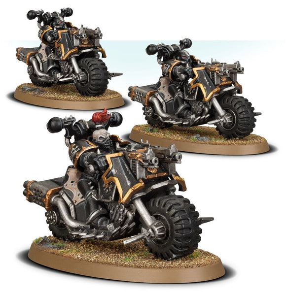 Chaos Space Marines: Bikers Chaos Space Marines Games Workshop 