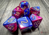 Chessex Gemini Polyhedral Blue-Purple/gold 7-Die Set 7-Die Set Chessex 