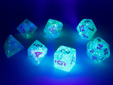 Chessex Luminary Polyhedral Sky/silver 7-Die Set Luminary Chessex 