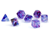 Chessex Nebula Polyhedral Nocturnal/blue 7-Die Set Nebula Chessex 