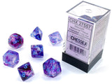 Chessex Nebula Polyhedral Nocturnal/blue 7-Die Set Nebula Chessex 