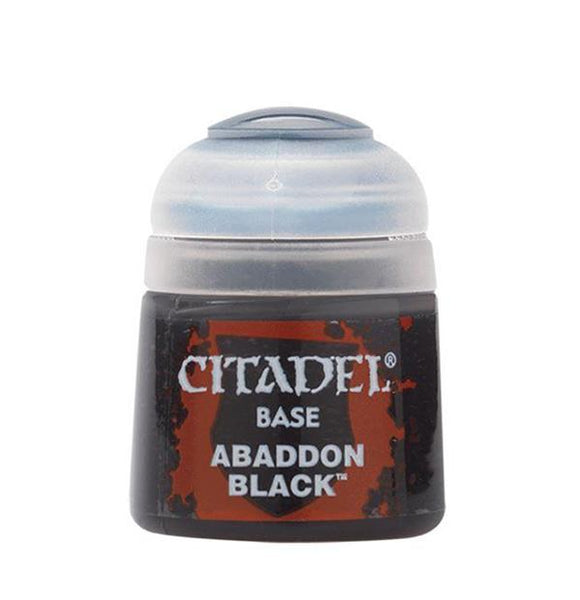 Citadel Base: Abaddon Black Generic Games Workshop  (5026718711945)
