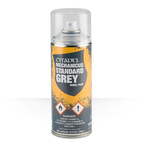 Citadel Spray Mechanicus Standard Grey Generic Games Workshop  (5026505097353)