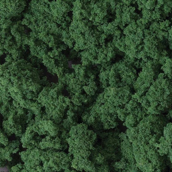 Clump-Foliage Dark Green Small Bag Basing Woodland Scenics 