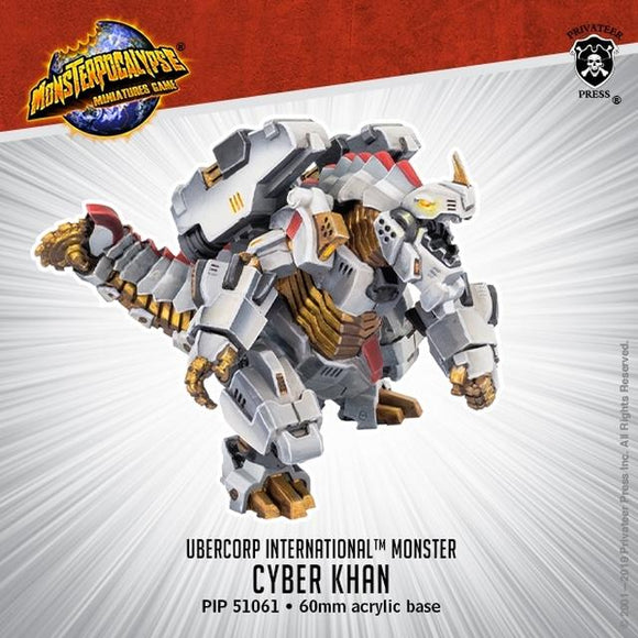 Cyber Khan – Uber Corps International Monster Destroyers Privateer Press 