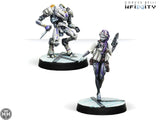 Danavas Hacker & Karkata Remote Ancillary Unit Infinity Corvus Belli 
