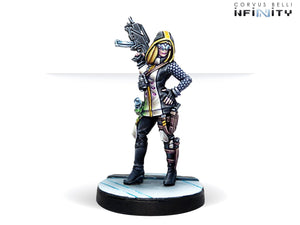 Dart, Optimate Huntress (Submachine Gun, Grenades) Infinity Corvus Belli 