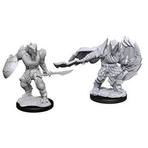 D&D Dragonborn Fighter Male D&D RPG Miniatures WizKids 