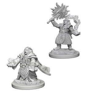 D&D Dwarf Female Cleric D&D RPG Miniatures WizKids 