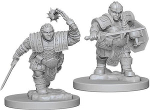 D&D Dwarf Female Fighter D&D RPG Miniatures WizKids 