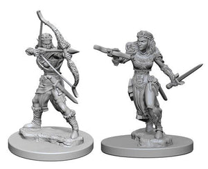 D&D Elf Female Ranger D&D RPG Miniatures WizKids 