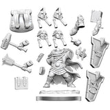 D&D Frameworks: Dwarf Cleric Female D&D RPG Miniatures Wizkids 