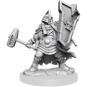 D&D Frameworks: Dwarf Cleric Female D&D RPG Miniatures Wizkids 