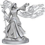 D&D Frameworks: Elf Wizard Female D&D RPG Miniatures Wizkids 