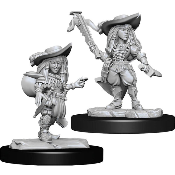 D&D Gnome Bard Female D&D RPG Miniatures WizKids 